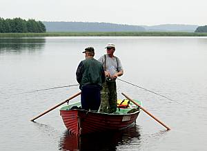 Na łowisku  (fot.M.Kamiński)